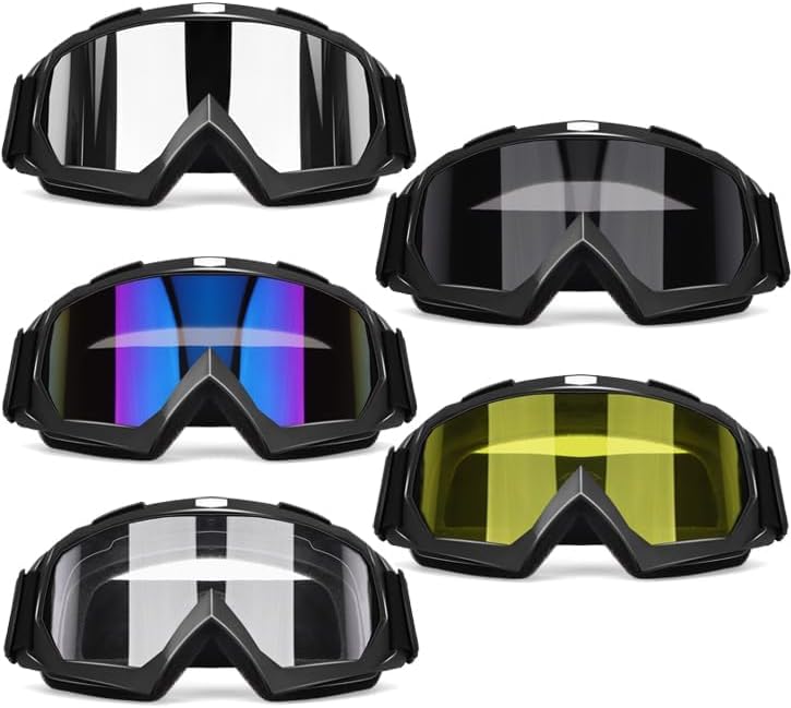 OXG Store Dirt Bike ATV Motorcycle Goggles, Motorcycle Glasses for Men Motocross Riding Protective Eyewear Ski Goggles - Image 2